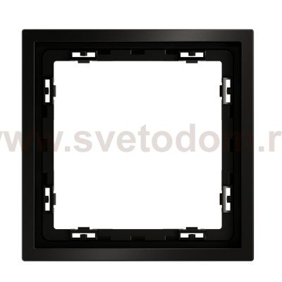 Рамка металлическая на 1 пост, S70 Metal (антрацит)