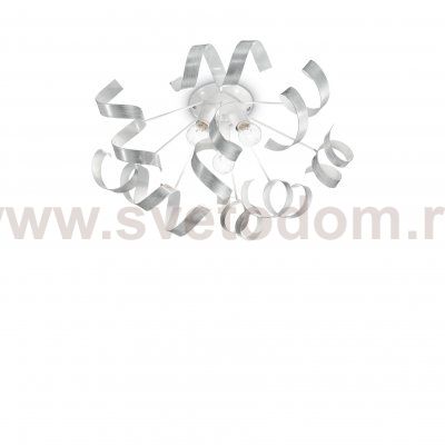 Потолочный светильник Ideal lux VORTEX PL3 ARGENTO (101576)