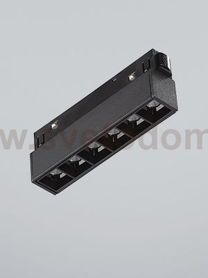 Трековый светильник магнитный 6Вт 48В 3000K, черный 60° Vitaluce VT0200003-01.1