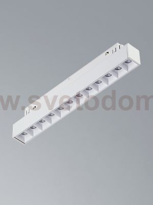 Трековый светильник магнитный 13Вт 48В 3000K, белый 60° Vitaluce VT0200004-00.1