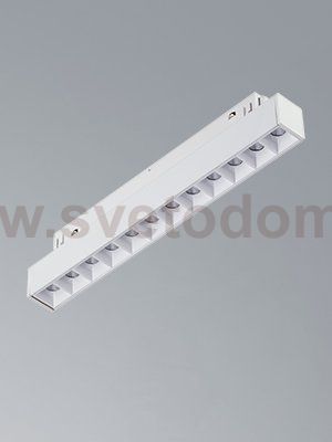 Трековый светильник магнитный 13Вт 48В 3000K, белый 60° Vitaluce VT0200004-00.1