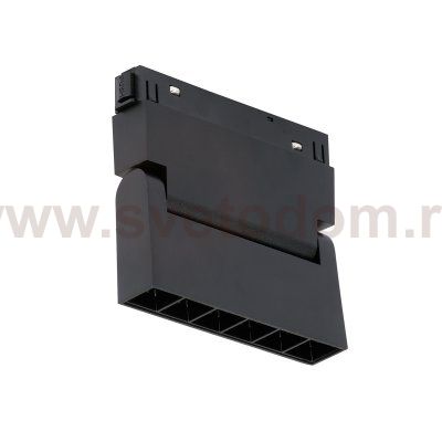 Трековый светильник поворотный магнитный 6Вт 48В 3000K, черный 60° Vitaluce VT0200008-01.1