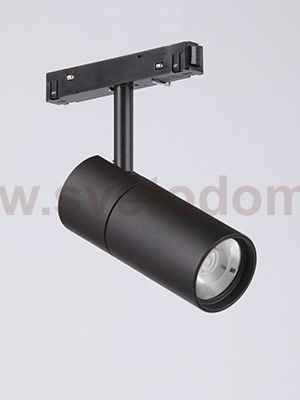Трековый светильник поворотный магнитный 6Вт 48В 4000K, черный 24° Vitaluce VT0200010-01