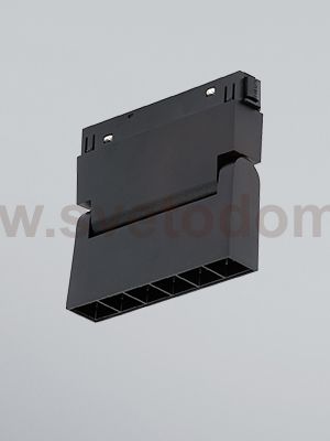 Трековый светильник поворотный магнитный 10Вт 48В 3000K, черный 60° Vitaluce VT0200040-01.1