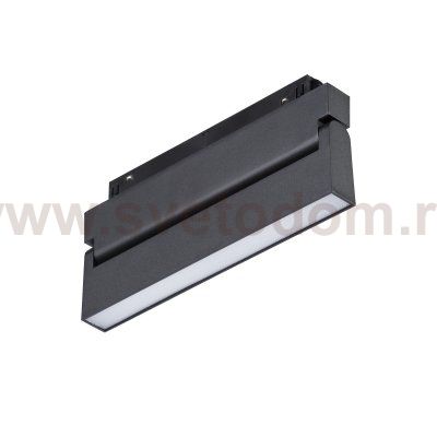 Трековый светильник поворотный магнитный 14Вт 48В 4000K 220мм, черный, 120° Vitaluce VT0200042-01