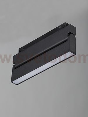 Трековый светильник поворотный магнитный 14Вт 48В 4000K 220мм, черный, 120° Vitaluce VT0200042-01