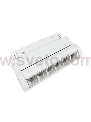 Трековый светильник поворотный магнитный 6Вт 48В 3000K, белый 60° Vitaluce VT0200044-00.1