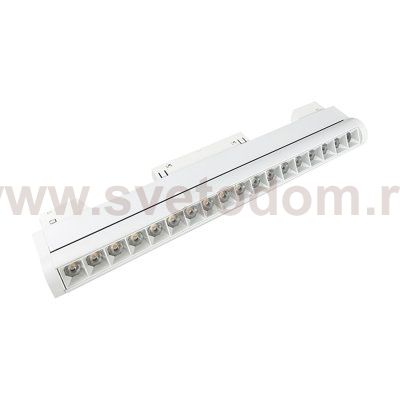 Трековый светильник поворотный магнитный 20Вт 48В 3000K, белый 60° Vitaluce VT0200046-00.1