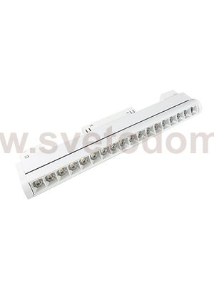 Трековый светильник поворотный магнитный 20Вт 48В 3000K, белый 60° Vitaluce VT0200046-00.1