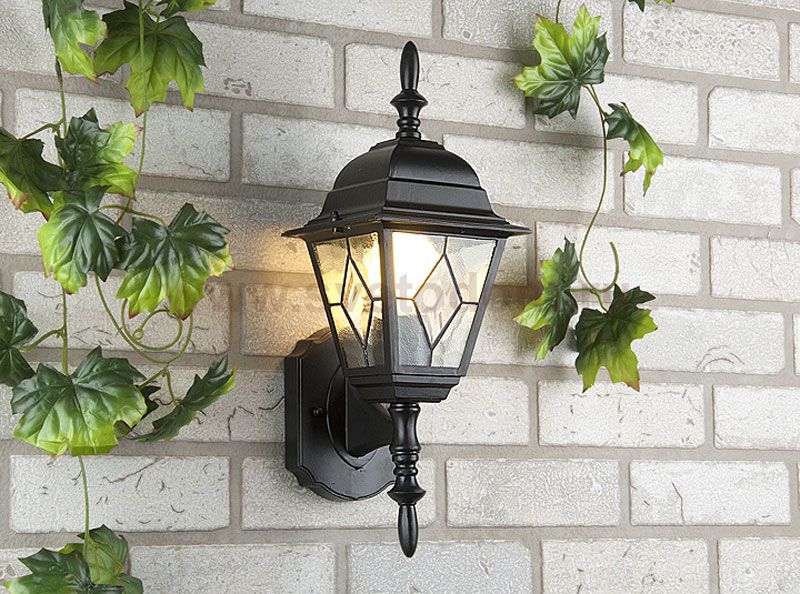 Светильник уличный настенный Elektrostandard Vega U черный