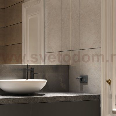 Рамка из поликарбоната на 2 поста Stark графит матовый W0021864