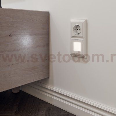 Рамка из пластика на 2 поста Fiore белый W0022201