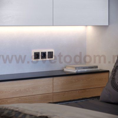 Рамка из акрила на 3 поста Acrylic айвори W0032743