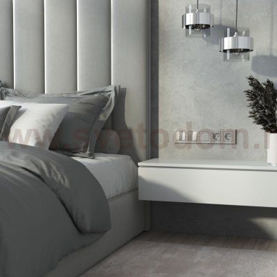 Рамка из поликарбоната на 5 постов Hammer серебряный W0052406