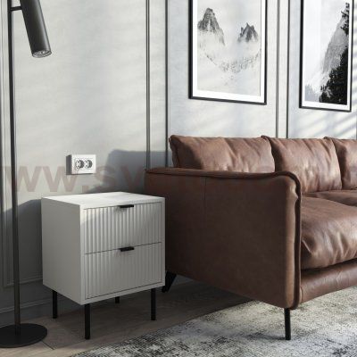 Рамка из поликарбоната для двойной розетки Hammer белый W0082401