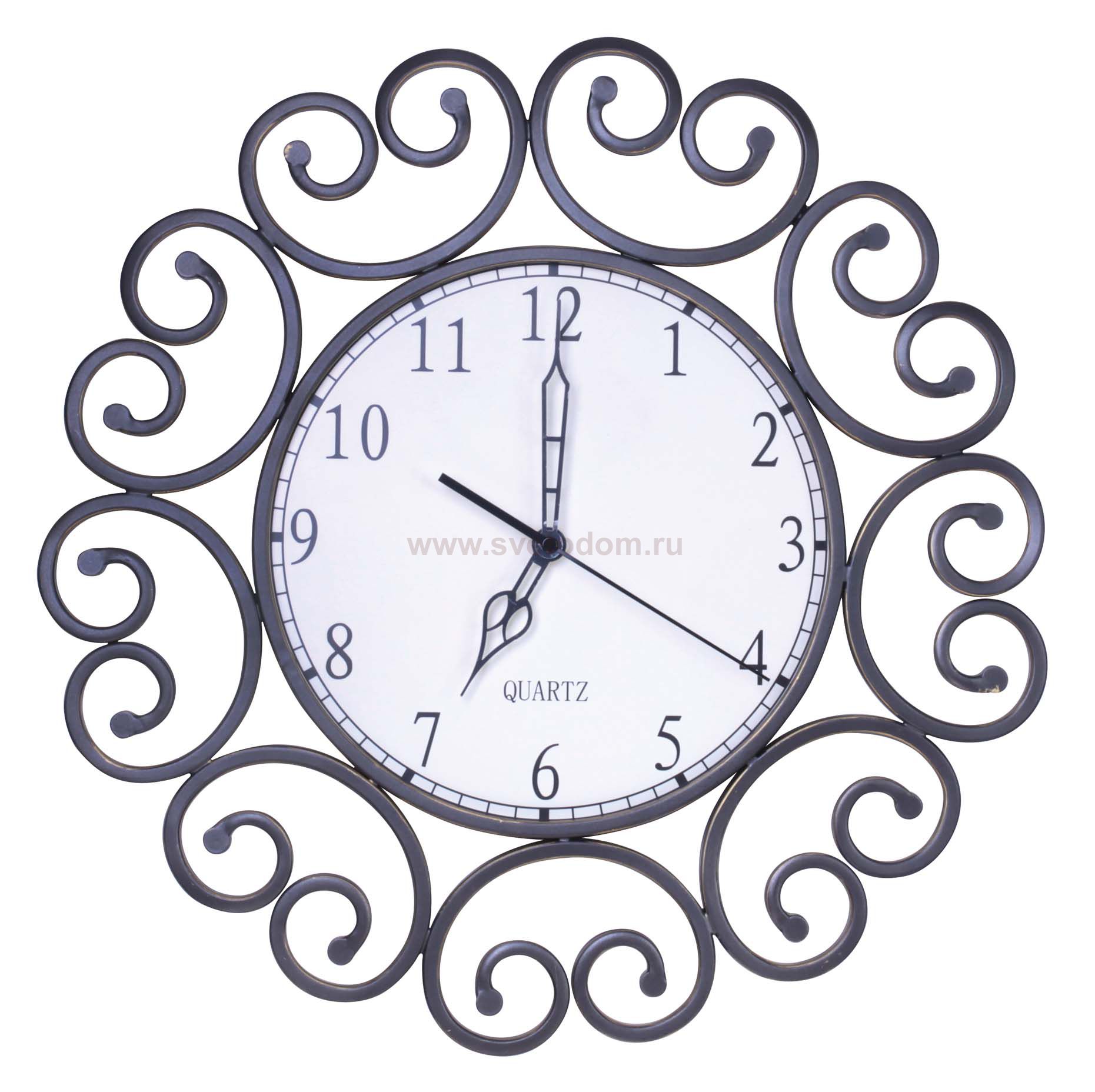 Часы Donolux W110162roundbrown