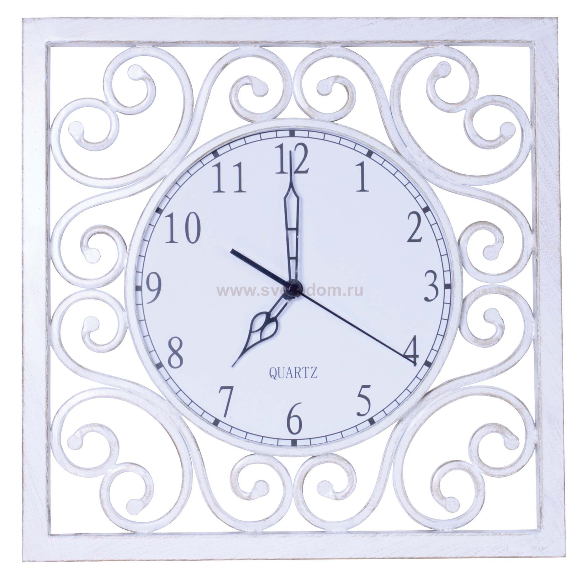 Часы Donolux W110162squarewhite