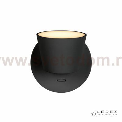 Настенный светильник iLedex Flexin W1118-1S 3000K Черный