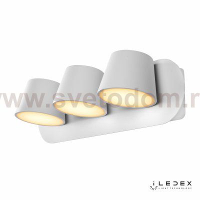 Настенный светильник iLedex Flexin W1118-3AS 3000K Белый