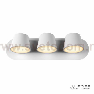 Настенный светильник iLedex Flexin W1118-3AS 3000K Белый
