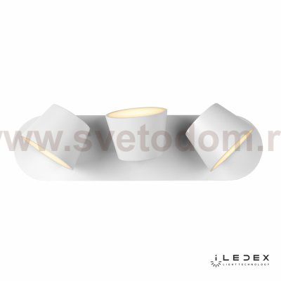 Настенный светильник iLedex Flexin W1118-3AS 3000K Белый