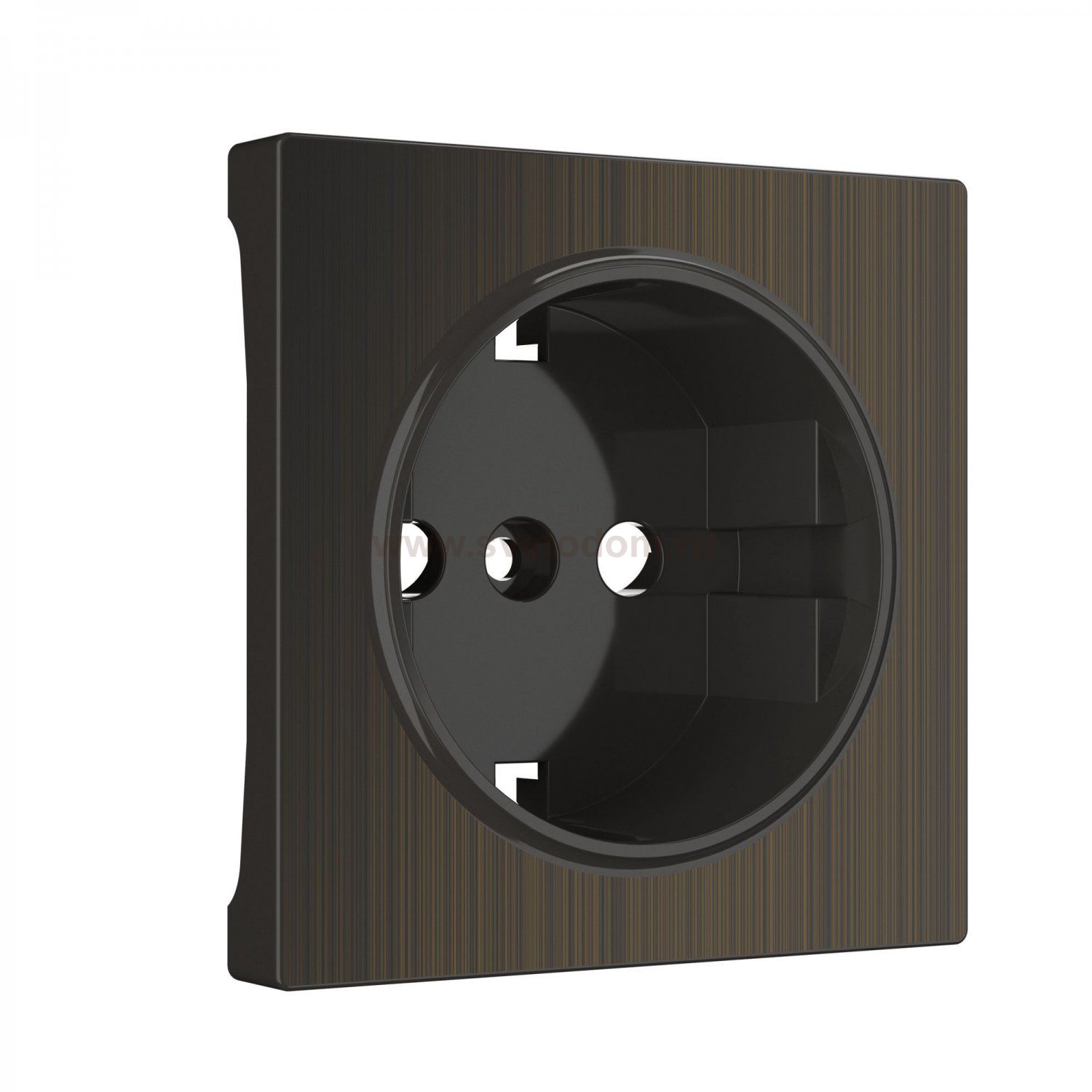 Накладка для розетки бронзовый W1179012