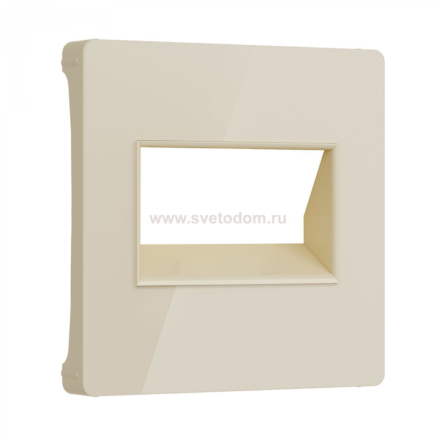 Накладка для двойной розетки Еthernet RJ-45 (айвори акрил) W1191143