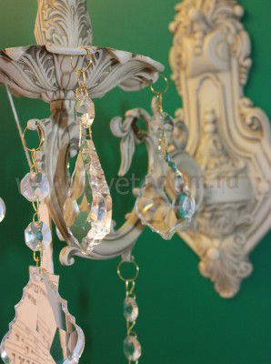 Светильник настенный бра Lucia Tucci BARLETTA W122.1 Cream white