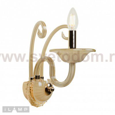 Настенный светильник iLamp Classic W2318-1 Золотой