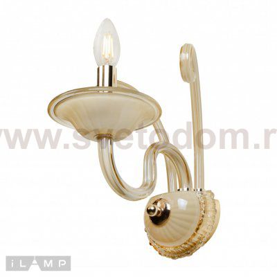 Настенный светильник iLamp Classic W2318-1 Золотой