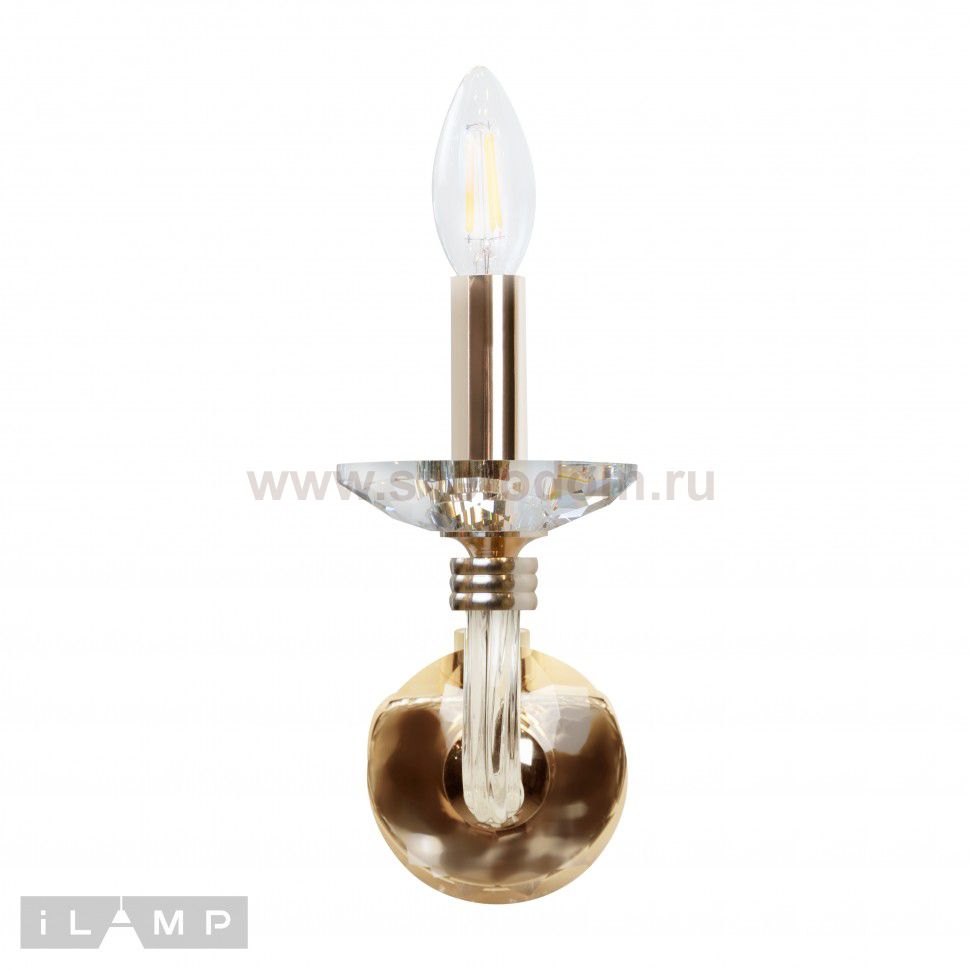 Настенный светильник iLamp Modo W2328-1 Золотой