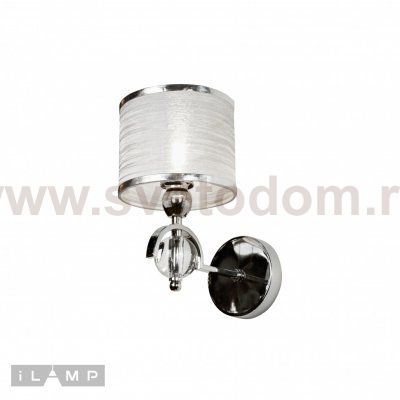 Настенный светильник iLamp Chelsea W2400-1 Nickel