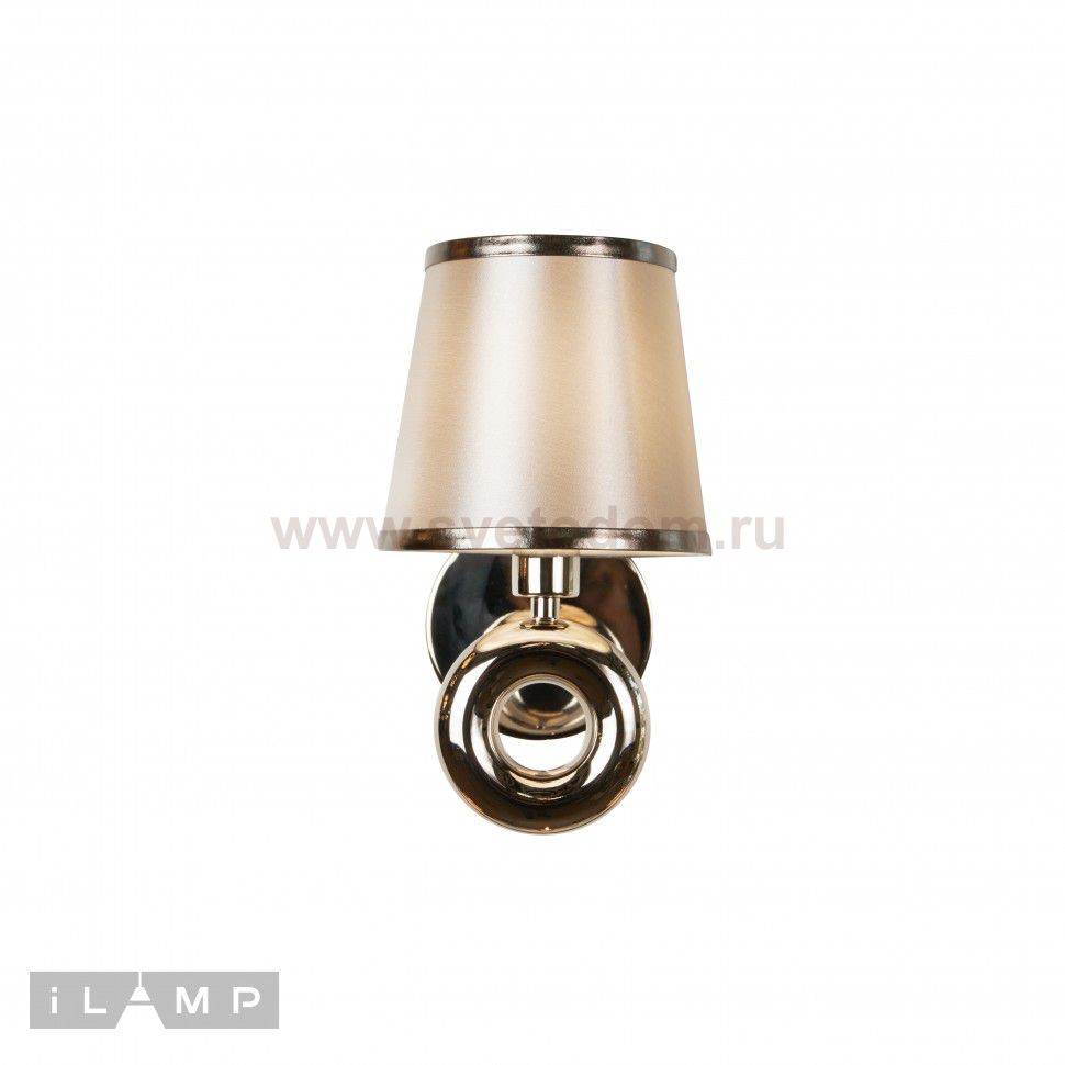Настенный светильник iLamp Brooklyn W2401-1 Nickel
