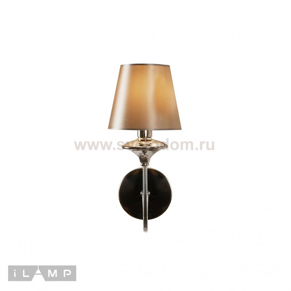Настенный светильник iLamp Rolling W2406-1 Nickel