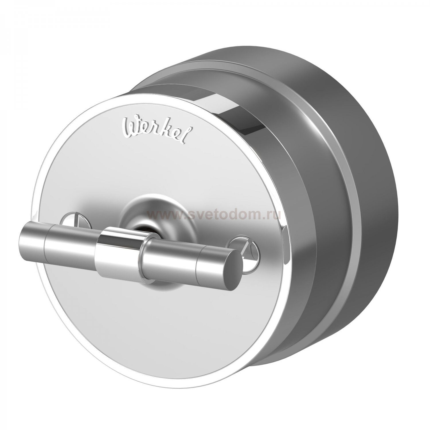 Переключатель/выключатель одноклавишный Vintage серебро матовый/хром W5812054