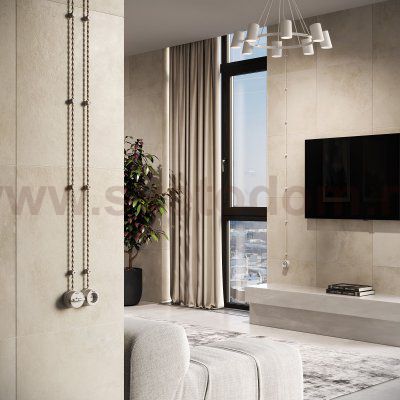 Изоляторы 100 шт слоновая кость матовый Vintage W6433403