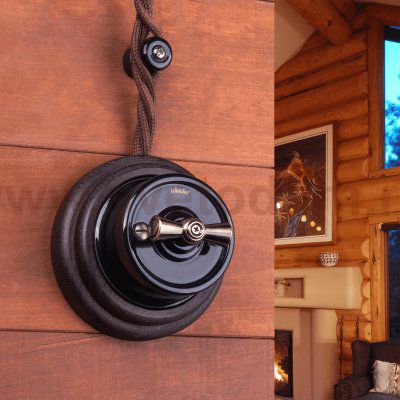 Ретро кабель витой  3х1,5 коричневый 50 м W6453514