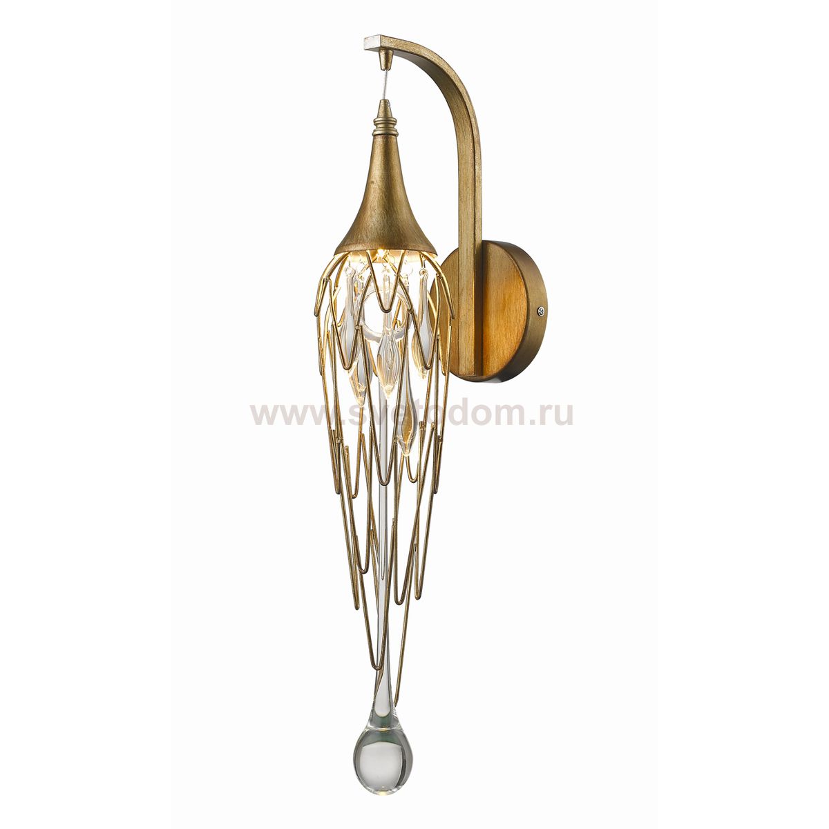 Настенный светильник Delight W68009S-1 gold