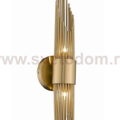 Настенный светильник Delight W68069-2 antique brass