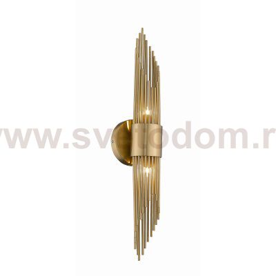 Настенный светильник Delight W68069-2 antique brass
