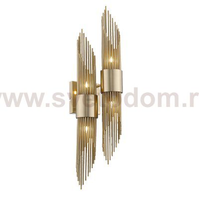 Настенный светильник Delight W68069-4 antique brass