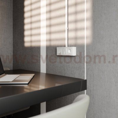 Коробка для накладного монтажа белый W8000001