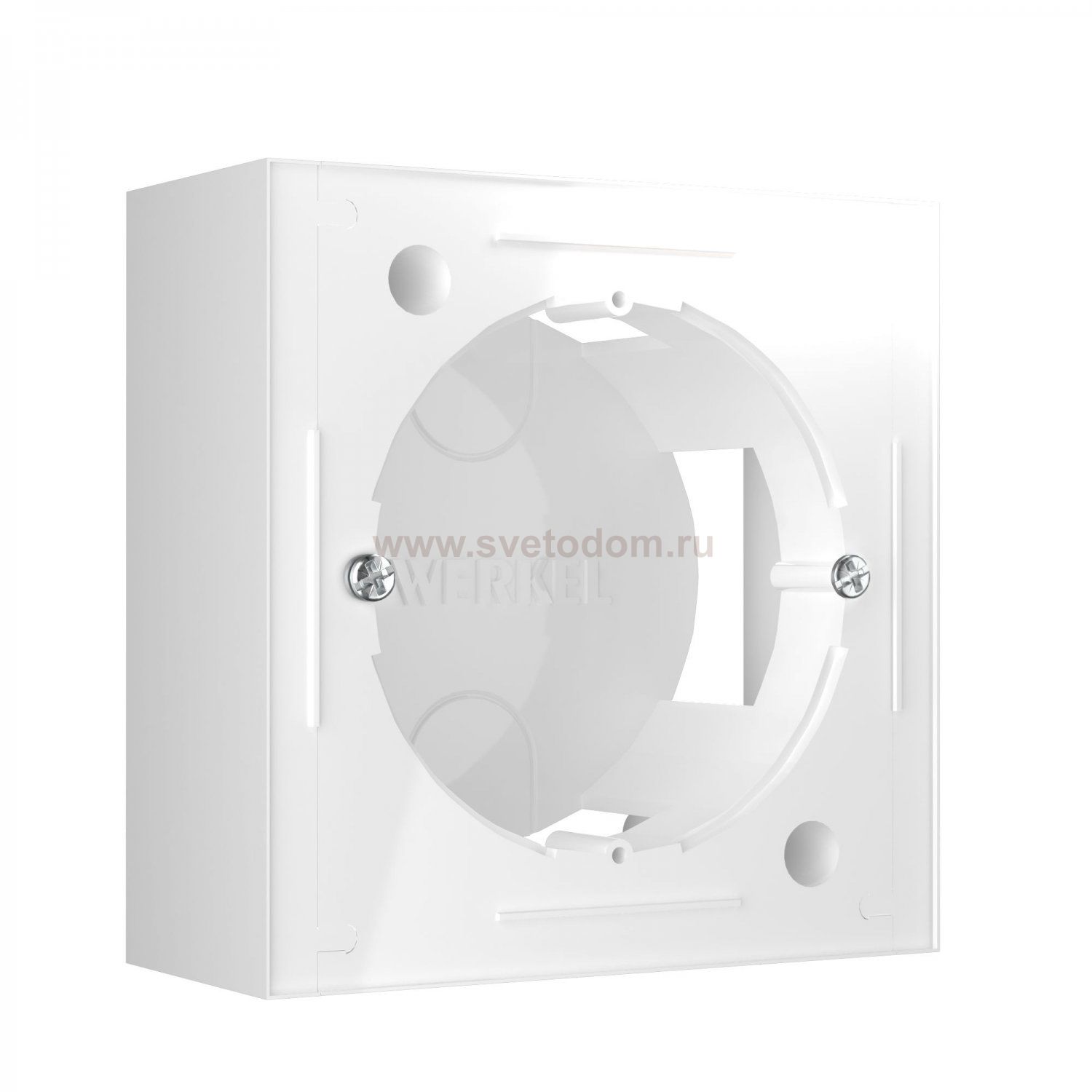 Коробка для накладного монтажа белый W8000001