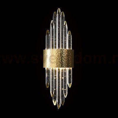 Настенный светильник Aspen brass W98021M brushed brass Delight