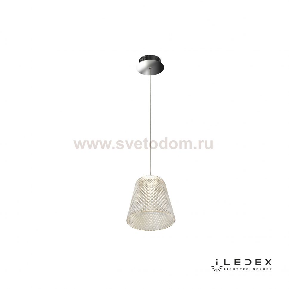 Подвесной светильник iLedex Flora WD8007-1 Хром