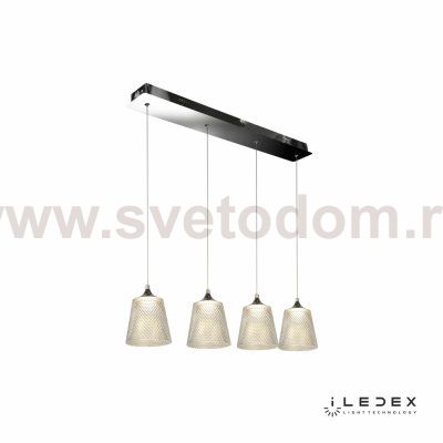 Подвесной светильник iLedex Flora WD8007-4 Хром
