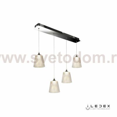 Подвесной светильник iLedex Flora WD8007-4 Хром