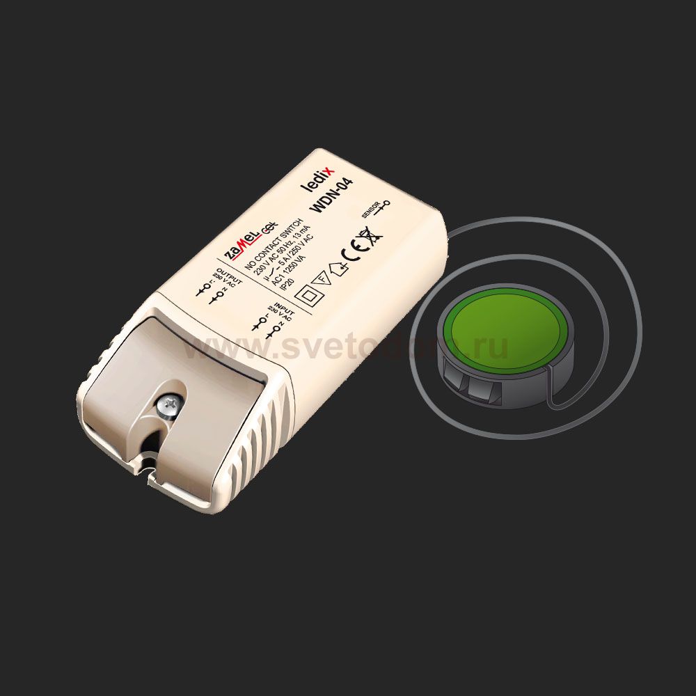 Zamel Бесконтактный выключатель 230V AC, на стену (WDN-04)