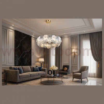 WE112.80.303 WERTMARK ISABELLA светильник подвесной, LED, 92W, 3000/4000/6500K