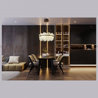 WE158.20.603 WERTMARK NELLY светильник подвесной, LED, 110W, 3000K